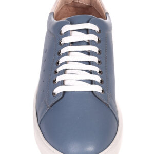 Low Light Blue Leather Sneaker