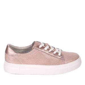 Low Pink Mesh Sneaker