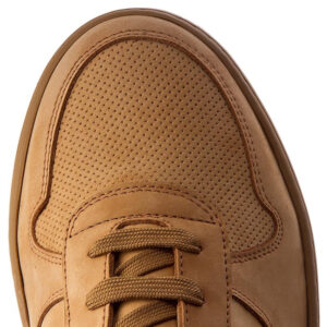 Low Top Brown Leather Vintage Sneakers