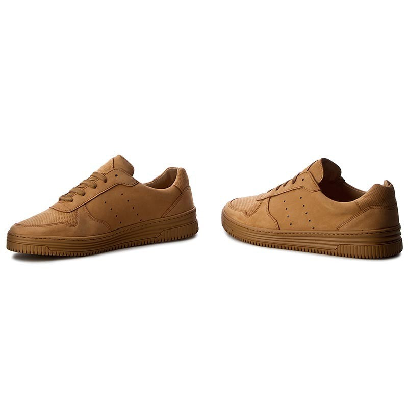 Low Top Brown Leather Vintage Sneakers Low Top Brown Leather Vintage Sneakers